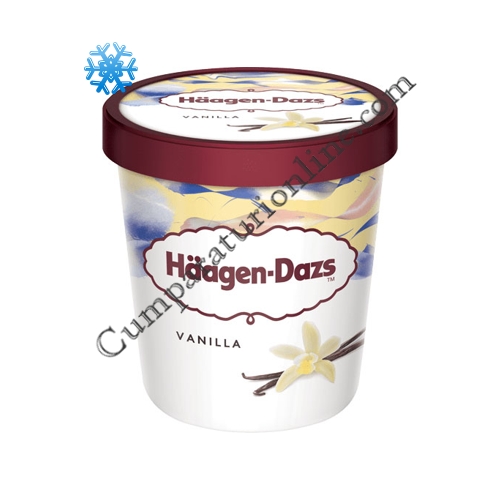 Inghetata Vanilla Haagen-Dasz 460 ml.